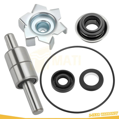 Water Pump Rebuild Kit w/ Impeller Shaft For Honda Shadow 600 750 1998-2007 19200-MBA-600