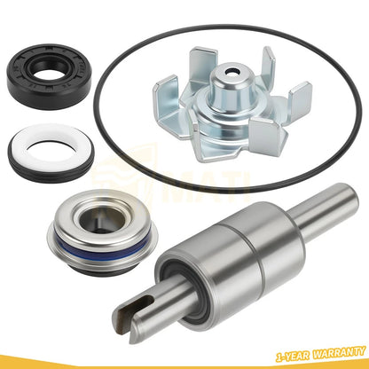 Water Pump Rebuild Kit w/ Impeller Shaft For Honda Shadow 600 750 1998-2007 19200-MBA-600