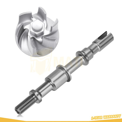 Water Pump Impeller & Shaft For Kawasaki KVF300 Brute Force 300 2012-2024 59256-Y001 13107-Y006