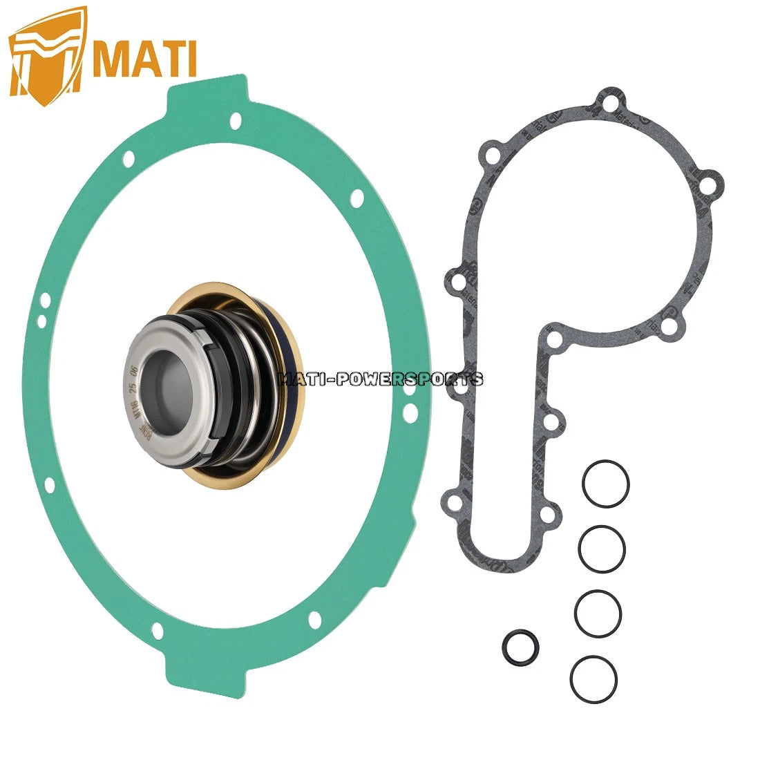 Water Pump Repair With Seal Gasket Kit For Sportsman Scrambler 850 1000 XP 2009-2025 5412954 3610136