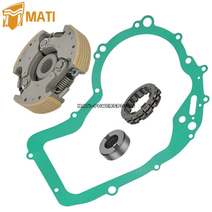 Clutch Centrifugal Carrier & Hub One Way Bearing & Gasket For Arctic Cat 300 2X4 4X4 1998-2005 3446-128