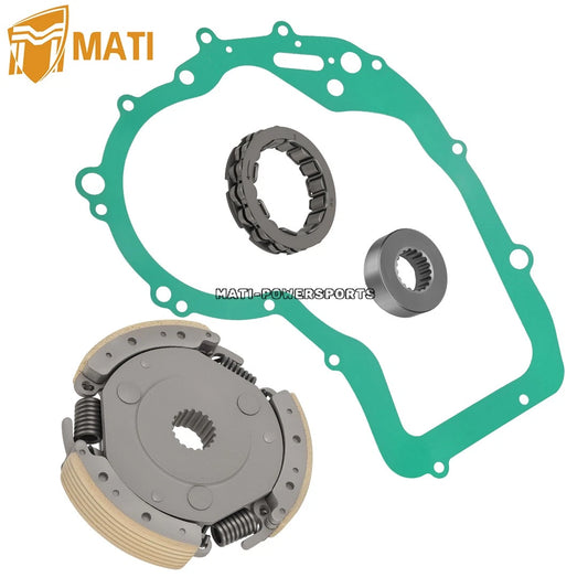 Clutch Centrifugal Carrier & Hub One Way Bearing & Gasket For Arctic Cat 300 2X4 4X4 1998-2005 3446-128