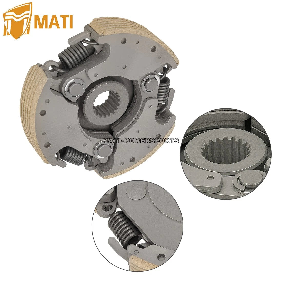 Clutch Centrifugal Carrier & Gasket For Arctic Cat 300 2X4 4X4 1998-2005 3446-128