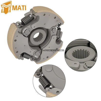 Clutch Centrifugal Carrier & Gasket For Arctic Cat 300 2X4 4X4 1998-2005 3446-128