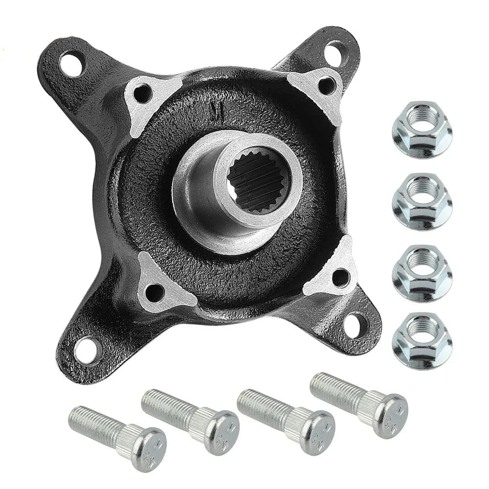 Wheel Hub (Front) & Studs for Polaris Ranger 400 425 500 570 650 700 800 TM ETX EV Rear for Magnum 325/425/500/700Xpedition OEM: 5135207 5131935 7518378 Mati Powersports