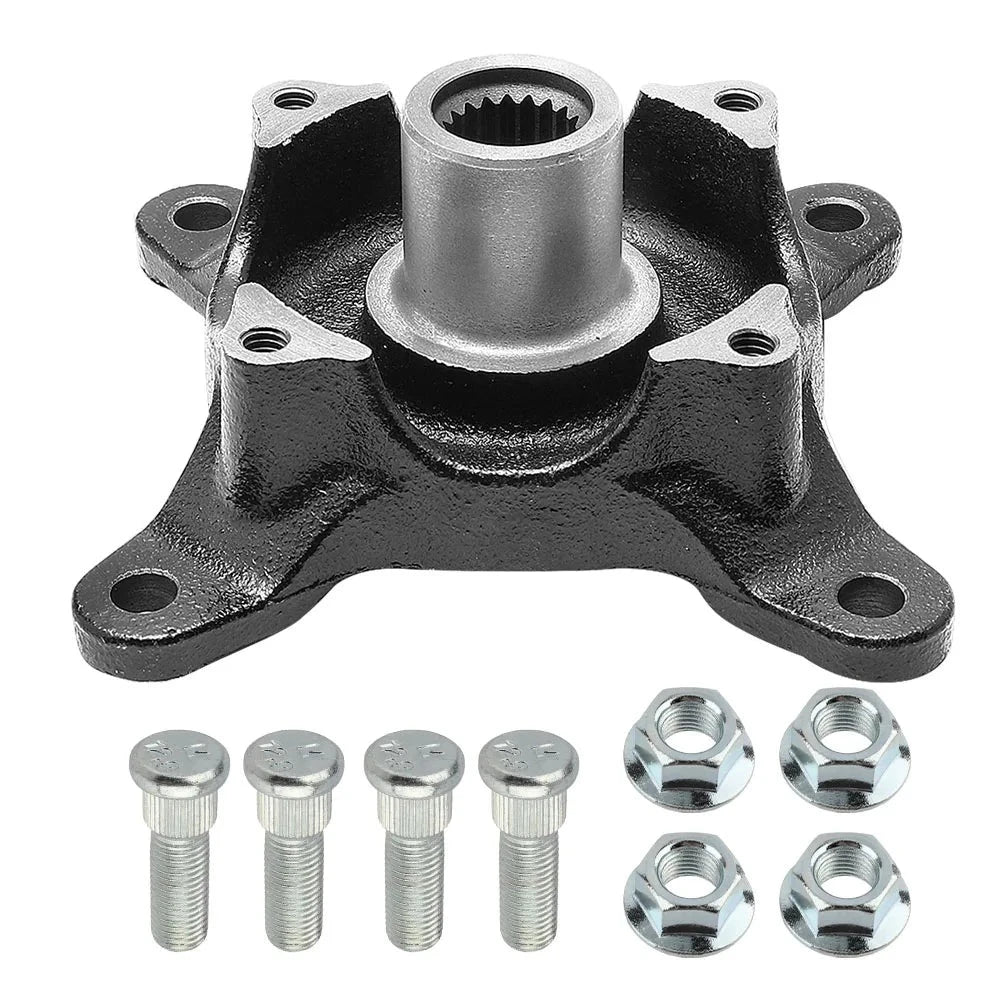 Wheel Hub (Front) & Studs for Polaris Ranger 400 425 500 570 650 700 800 TM ETX EV Rear for Magnum 325/425/500/700Xpedition OEM: 5135207 5131935 7518378 Mati Powersports