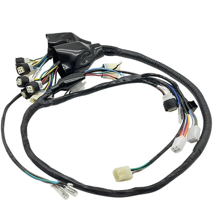 Wire Wiring Harness Main Electrical Harness for Yamaha Warrior 350 YFM350 YFM350X 1987 Moto-4 250 YFM250 1989 1UY-82590-00-00 Mati Powersports