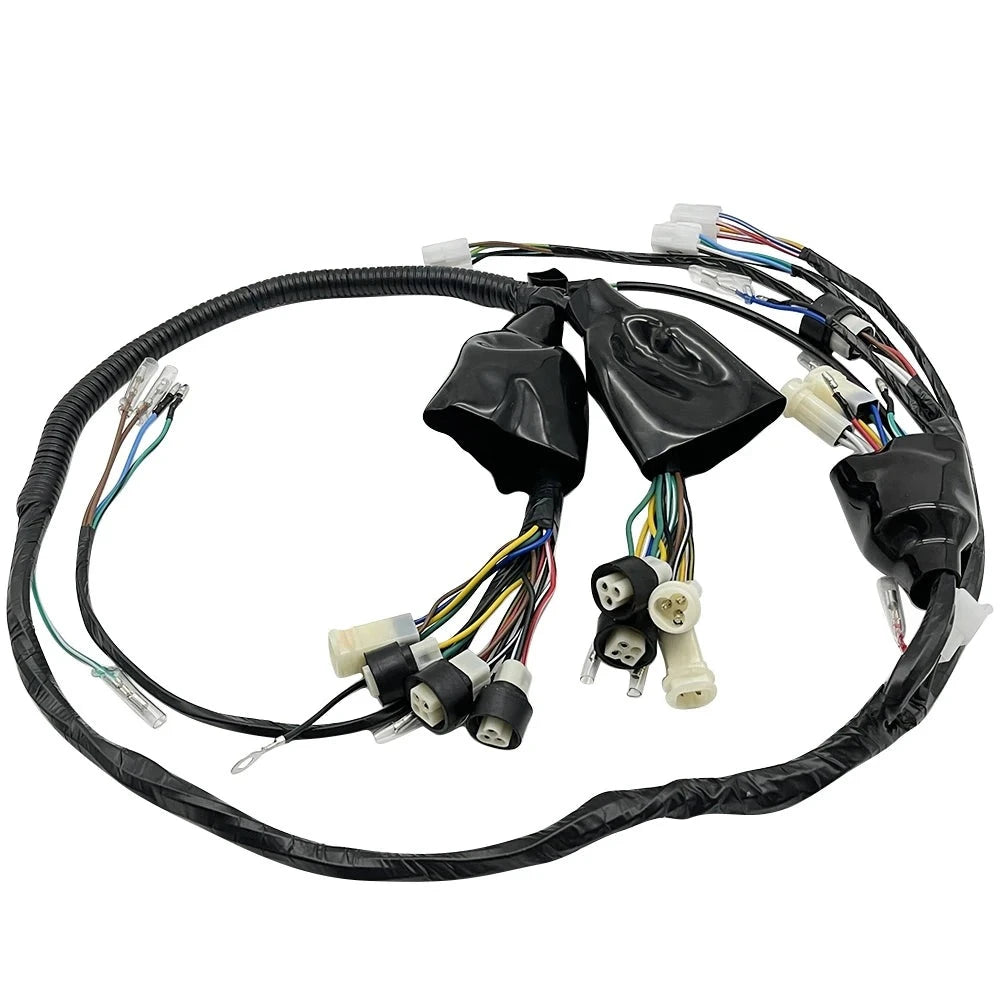 Wire Wiring Harness Main Electrical Harness for Yamaha Warrior 350 YFM350 YFM350X 1988 2XK-82590-10-00 Mati Powersports