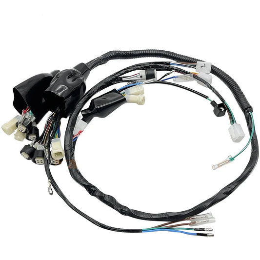 Wire Wiring Harness Main Electrical Harness for Yamaha Warrior 350 YFM350 YFM350X 1988 2XK-82590-10-00 Mati Powersports