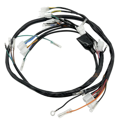 Wire Wiring Harness for Yamaha Warrior 350 YFM350 YFM350X 1996 3GD-82590-30-00 18AWG-20AWG wire T2 Red Copper Mati Powersports