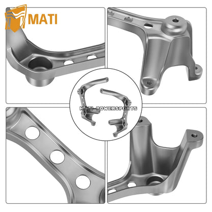 Front Fender Brackets For Yamaha YFM350 Raptor 350 YFM350 2004-2013 5YT-21514-00-00 5YT-21513-00-00