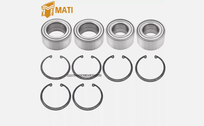 M MATI Heavy Duty Front & Rear Wheel Bearings for Polaris RZR 570 800 800-S 800-4 2008-2022 Brutus PRO XD