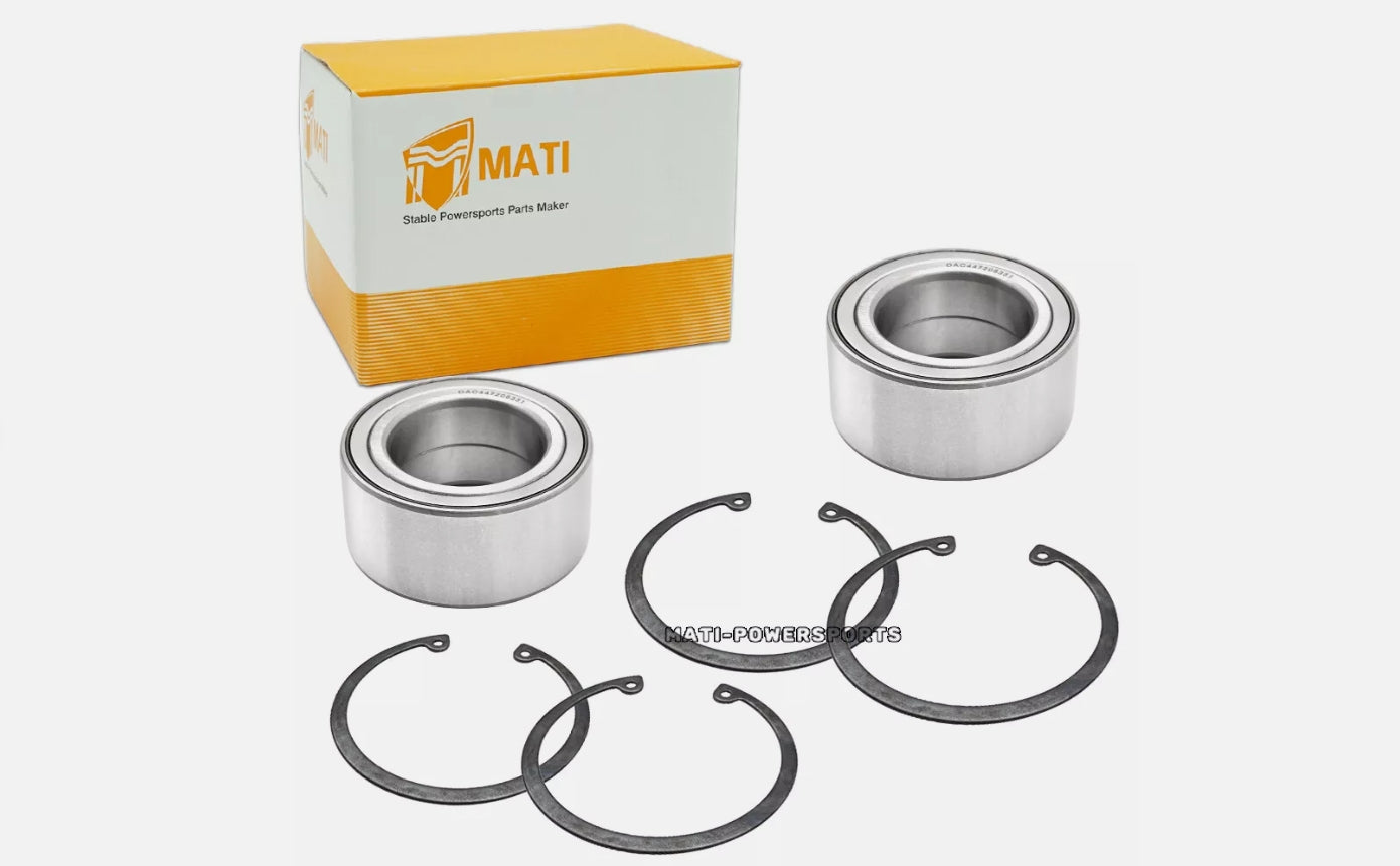 M MATI Heavy Duty Front & Rear Wheel Bearings for Polaris Range 500 570 700 800 900 1000 Diesel 900 1000