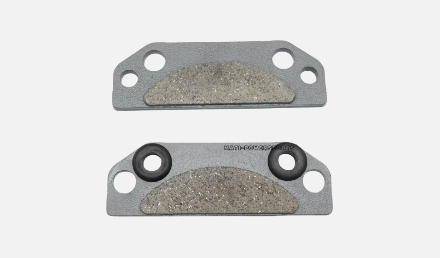 AM137112 AM137438 Pair Parking Brake Pads for John Deere Gator XUV 620i 850D 4x4