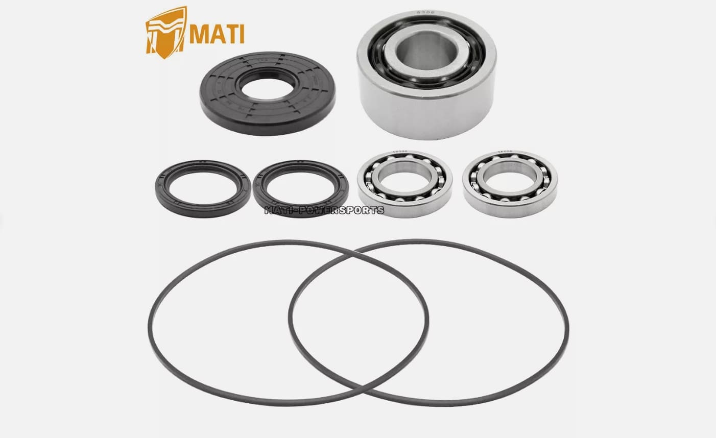 M MATI Front Differential Bearing Seal Kit For Polaris RZR 570 800 900 1000 Brutus HDPTO General 1000