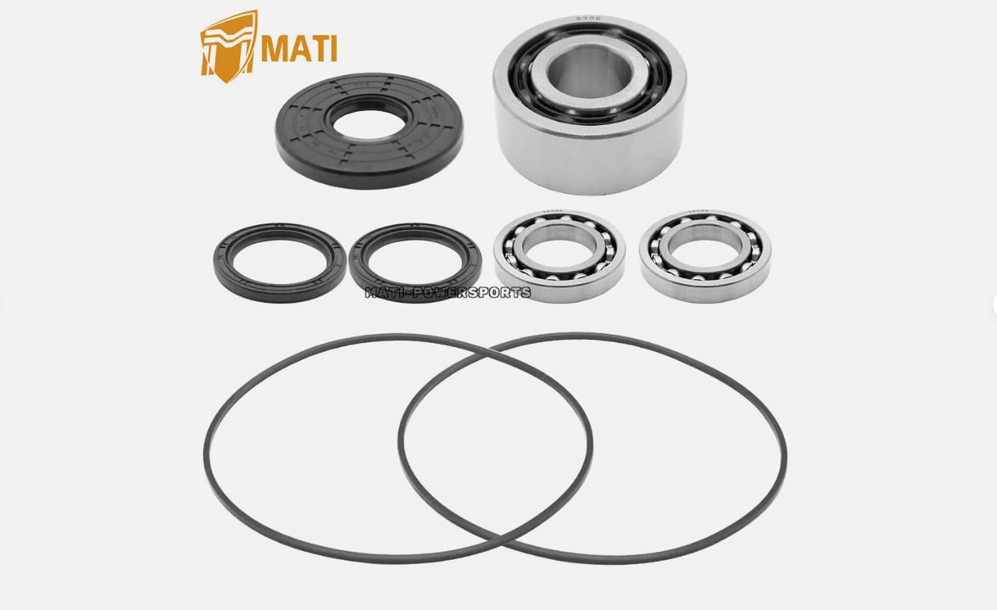 M MATI Front Differential Bearing Seal Kit For Polaris ACE 325 500 570 900 PRO XD