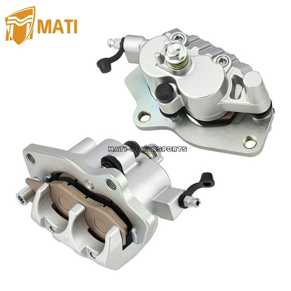 Front Left & Right Brake Calipers Set for Kawasaki Mule PRO-MX KAF700 2019-2024 Replaces 43041-Y012-934 & 43041-Y011-934