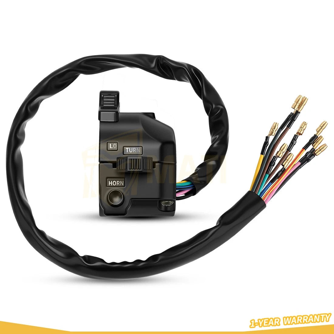 Left Handlebar Switch For Yamaha RD400 XS360 XS500 1976-1979 1A0-83973-02-98
