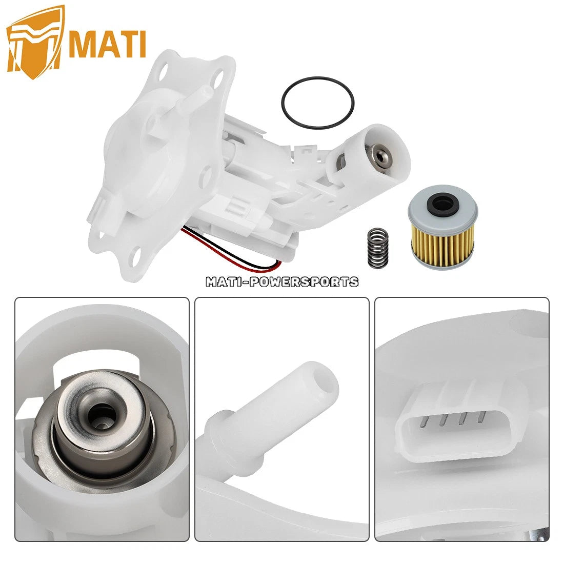 Fuel Pump Assembly & Oil Filter & Spring Gasket For Honda CRF250 CRF450 R/RX 2009-2024 16700-MEN-A52