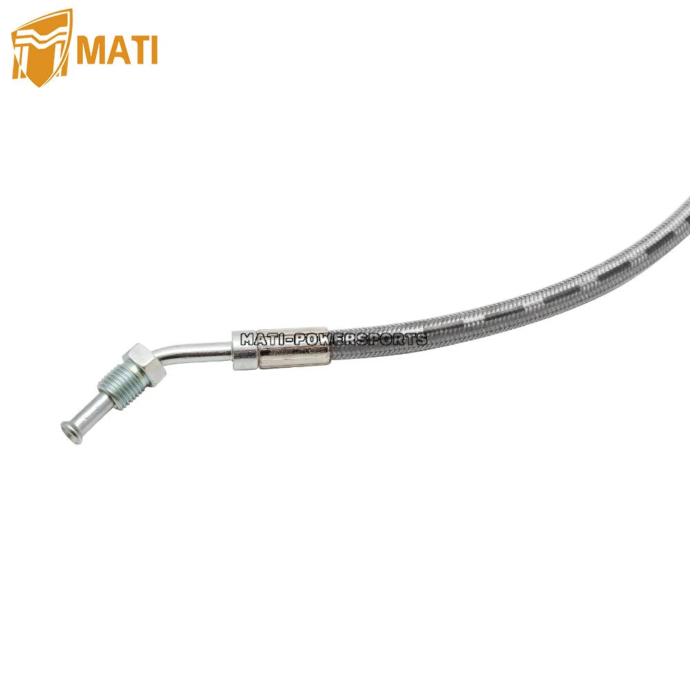 Front Right Brake Line WIth Fitting for Polaris Magnum Trail Boss 325 330 2001-2004 Xplorer 250 400 Xpedition 325 425 1910475