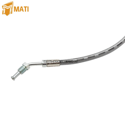 Front Right Brake Line WIth Fitting for Polaris Magnum Trail Boss 325 330 2001-2004 Xplorer 250 400 Xpedition 325 425 1910475