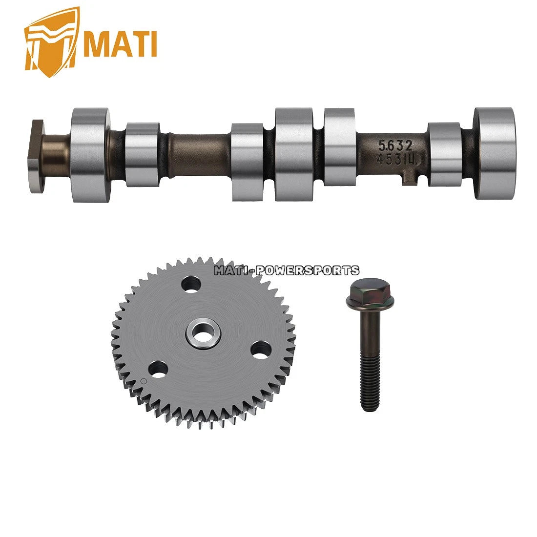 Camshaft & Gear for Polaris RZR 800 S 4 Sportsman Ranger 700 800 600 2204396 2203106