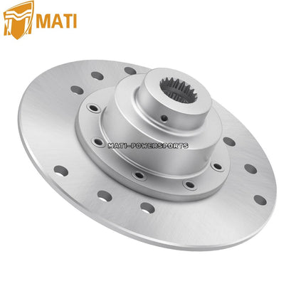 Rear Brake Disc Rotor for Polaris Sportsman 400 500 335 Worker Xplorer 500 1996-2002 1910188