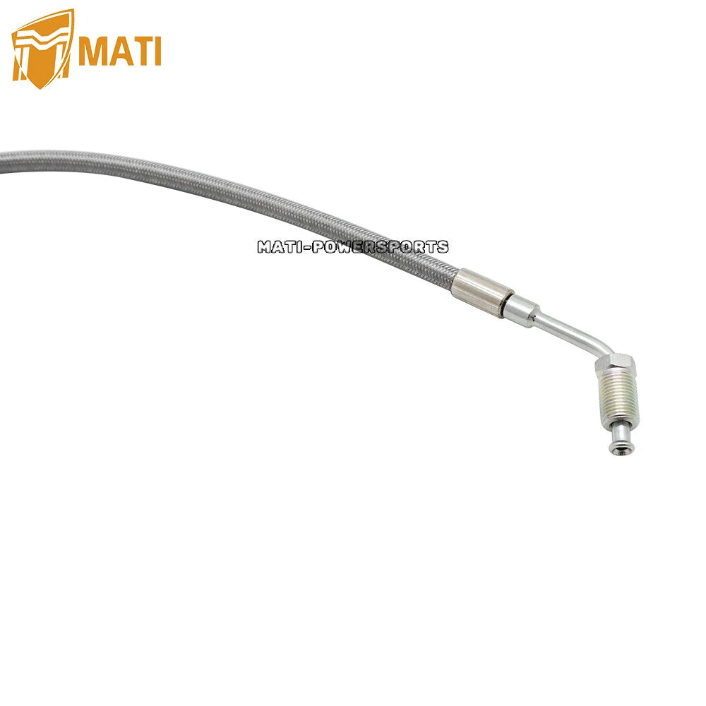 Front Right Brake Line WIth Fitting for Polaris Magnum Trail Boss 325 330 2001-2004 Xplorer 250 400 Xpedition 325 425 1910475