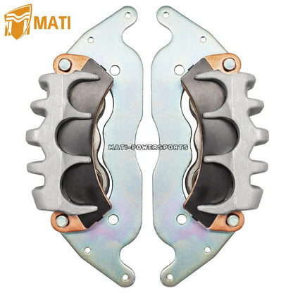 Front Brake Calipers & Sintered Pads for Polaris RZR Pro XP /General XP 4 1000 /RZR Turbo 1912473