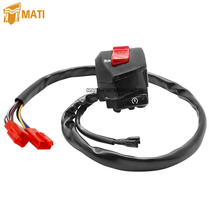 Right Handlebar Start Stop Kill Control Switch For Honda CBR600F4 1999-2000 35013-MBW-682