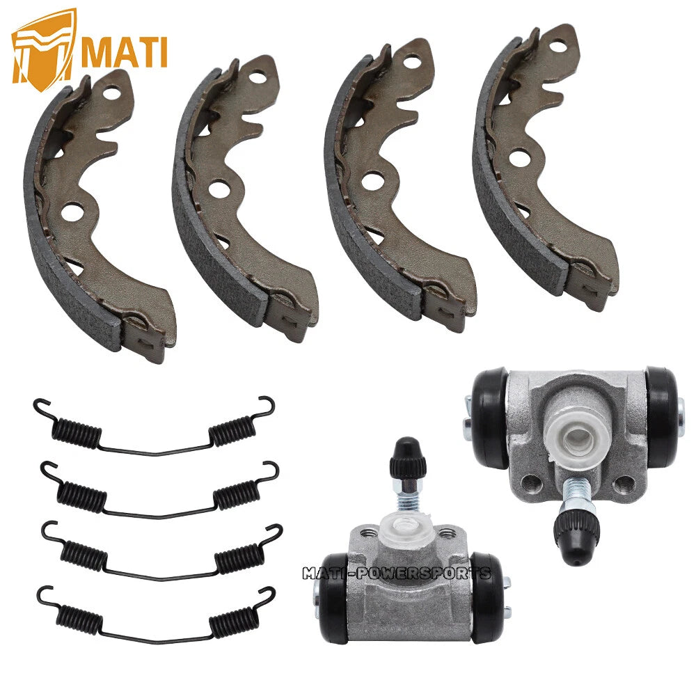 Front Brake Wheel Cylinders & Shoes Spring For Suzuki LT230 LT250 LTF230 LT300E