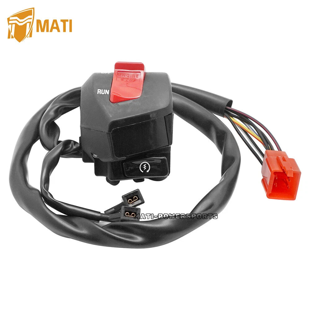 Right Handlebar Start Stop Kill Switch For Honda CBR1000F Hurricane 1990 1991