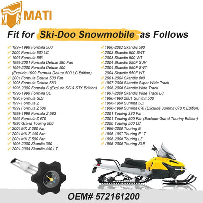 Fuel Petrol Gas Gauge Cap For Ski-Doo 572161200 1996-2004