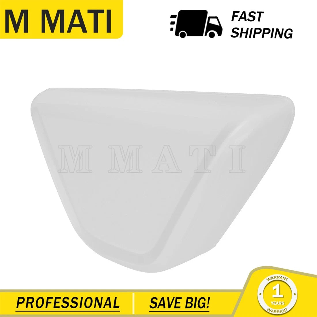 White AirBox Left Side Cover For Honda Z50A 1972-1978 83640-120-000NC