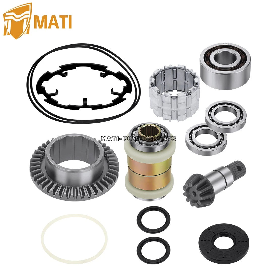 Front Differential Ring Kit & Output Hub & Roll Cage & Armature Plate For Polaris RZR Ranger Sportsman 570 800 900 1000 325 2011-2017