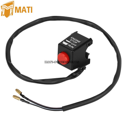 Left Kill Switch Assembly For Suzuki LT50 LT-A50 QuadRunner QuadMaster 50 37400-04602