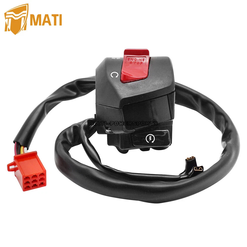 Right Handlebar Starter Kill Start Stop Switch Fit For Honda CBR954 RR 2002 2003 35013-MCJ-A02