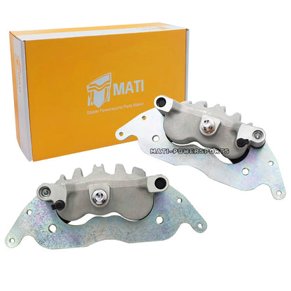 Front Brake Calipers & Sintered Pads for Polaris RZR Pro XP /General XP 4 1000 /RZR Turbo 1912473