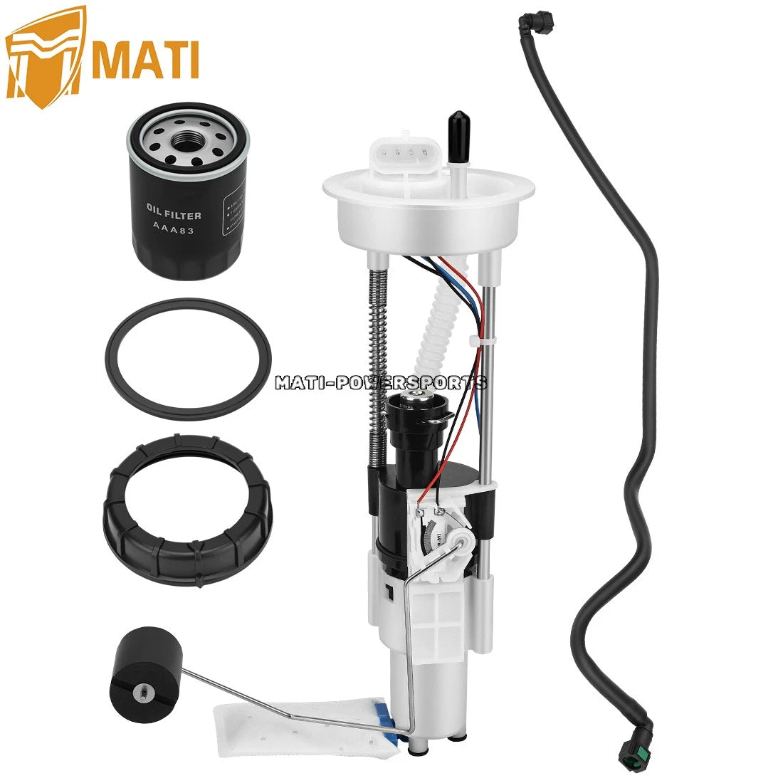 Fuel Pump & Line Assembly & Oil Filter For Polaris Ranger XP 900 1000 Crew 2013-2019 2521226 47-1010