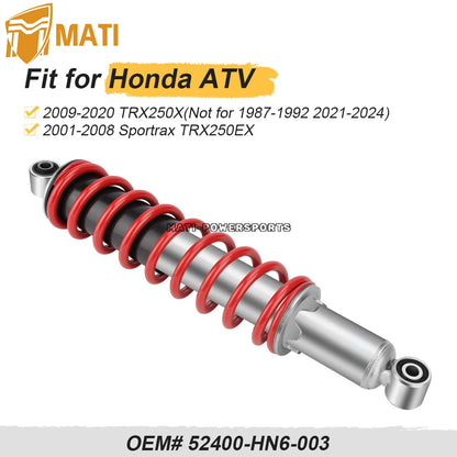 Rear Shock Absorber For Honda Sportrax TRX250EX 2001-2008 TRX250X 2009-2020 52400-HN6-003