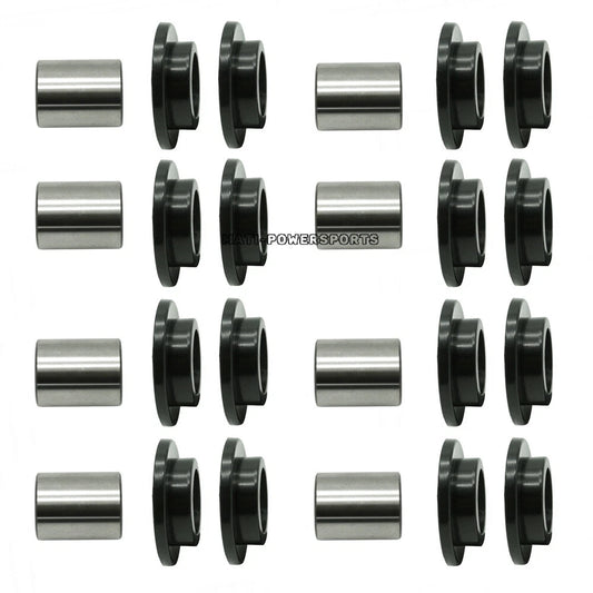 Shocks Bushing & Bearing Sleeve Kit All 4 Absorber for Arctic Cat 300 250 400 500 650 Bearcat 375 700
