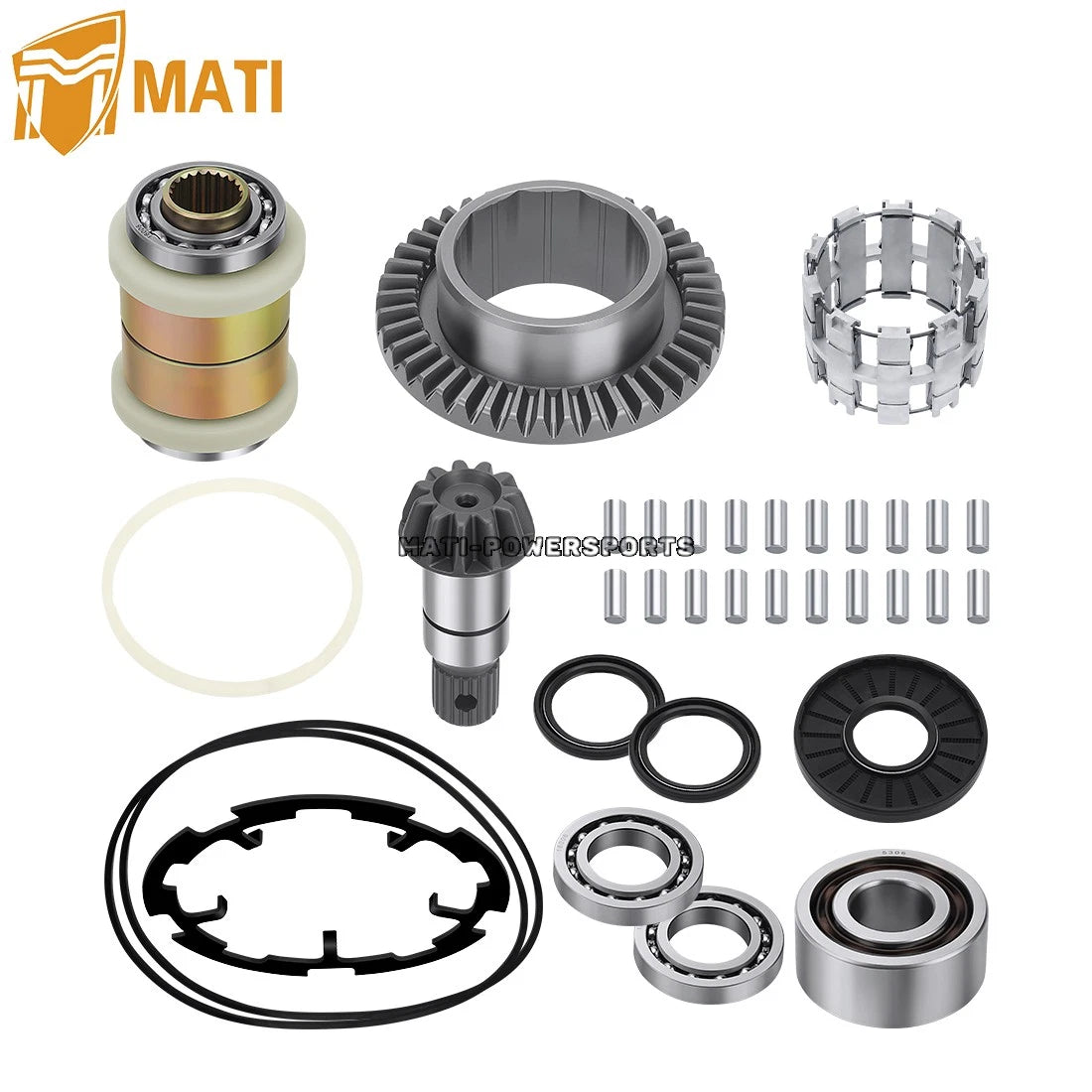 Front Differential Ring Kit & Output Hub & Roll Cage & Armature Plate For Polaris RZR Ranger Sportsman 570 800 900 1000 325 2011-2017