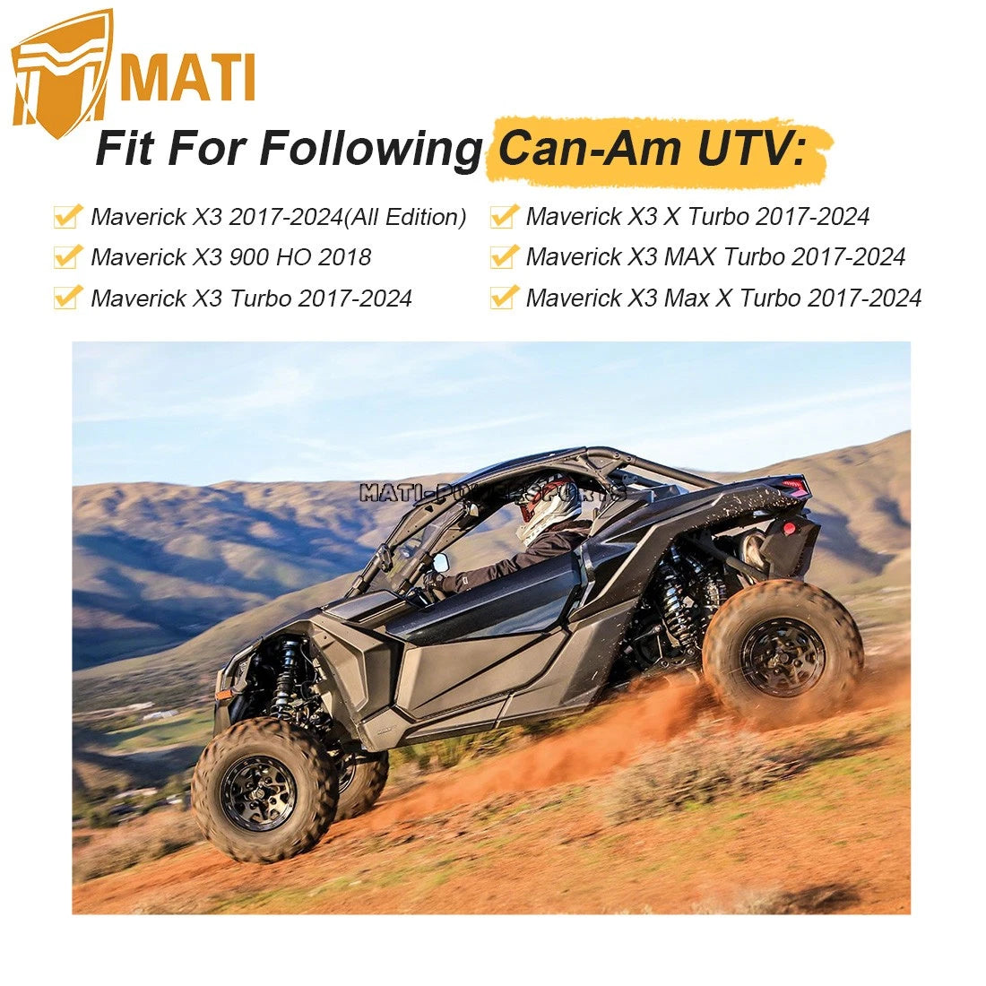 Quick Shifter Gate With Hardware for Can-Am Maverick X3 All Edition 2017-2024