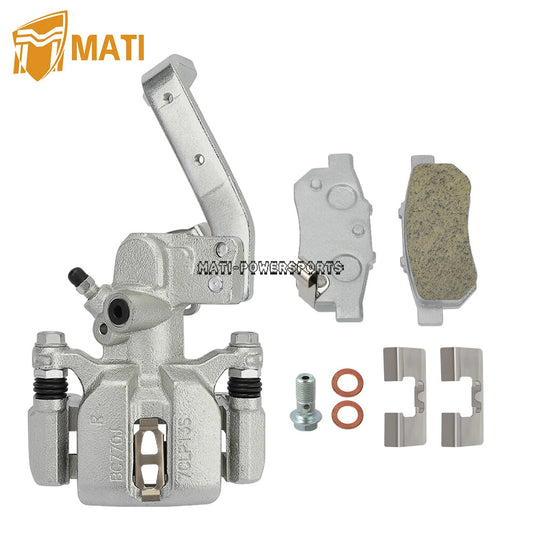 Rear Right Brake Caliper & Ceramic Brake Pads for Honda Big Red 700 MUV700 09-13