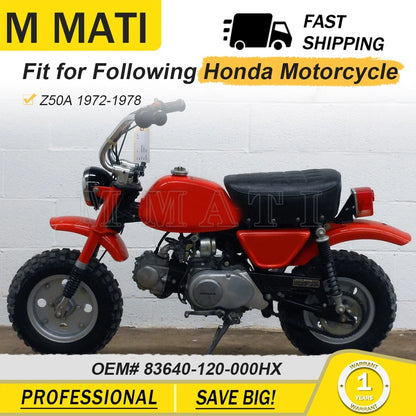 Red AirBox Left Side Cover For Honda Z50A 1972-1978 83640-120-000HX