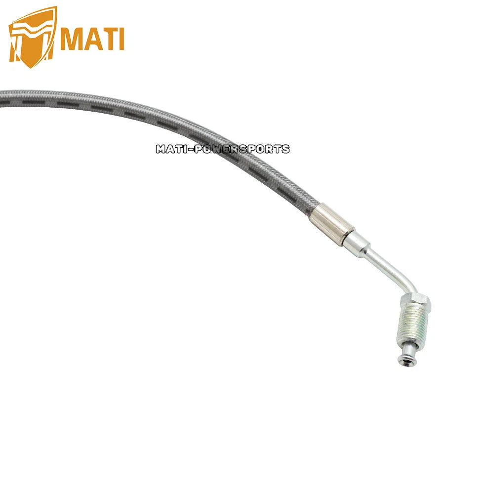 Front Left Brake Line With Fitting for Polaris Sportsman 400 500 600 700 Scrambler 500 400 2001-2004 1910474