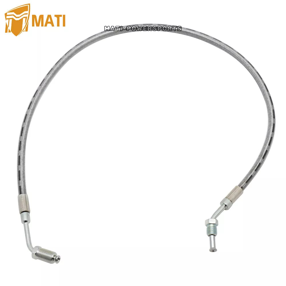 Front Right Brake Line WIth Fitting for Polaris Magnum Trail Boss 325 330 2001-2004 Xplorer 250 400 Xpedition 325 425 1910475