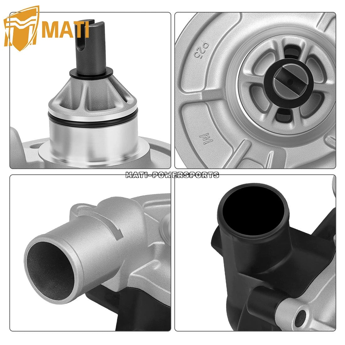 Water Pump Assembly for Suzuki GSX-R600 GSX-R750 2006-2024 17400-01H10