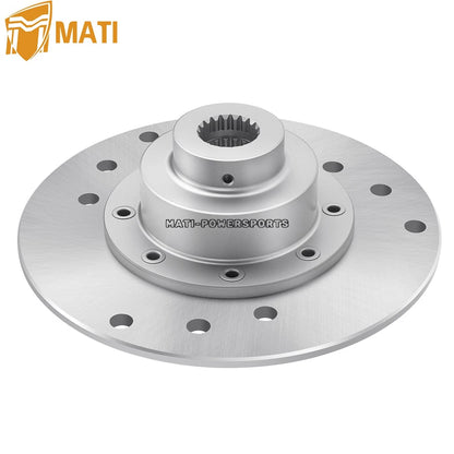 Rear Brake Disc Rotor for Polaris Sportsman 400 500 335 Worker Xplorer 500 1996-2002 1910188