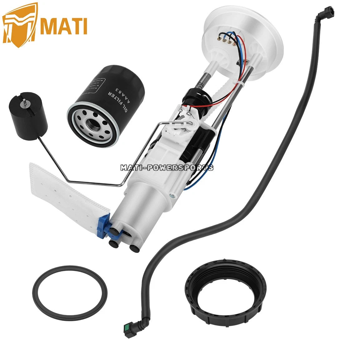 Fuel Pump & Line Assembly & Oil Filter For Polaris Ranger XP 900 1000 Crew 2013-2019 2521226 47-1010